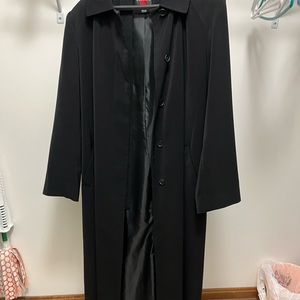 Long Black Dress Coat